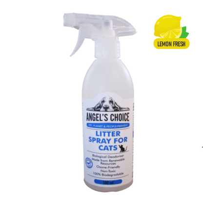 Angel's Choice Cat Litter Spray Lemon Fresh - 500ml