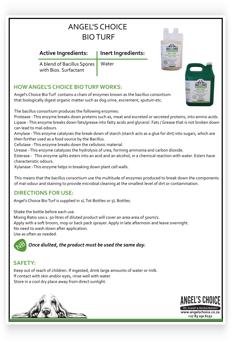 Angel's Choice Bio Turf - 1Lt